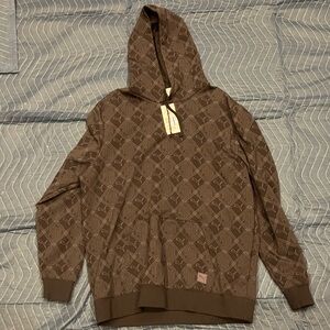 Puma Black Patterned Hoodie